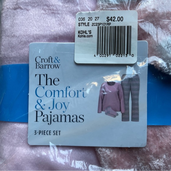 Croft & Barrow Pajama Set - Picture 3 of 4